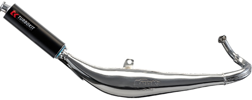 [10002-C] EXHAUST DERBI VARIANT ALL 65cc (CHROME)