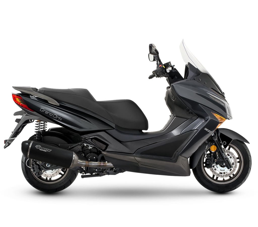 [JC6192ESTSPORTC] Exhaust Sport Carbon approved for Kymco Grand Dink 300i