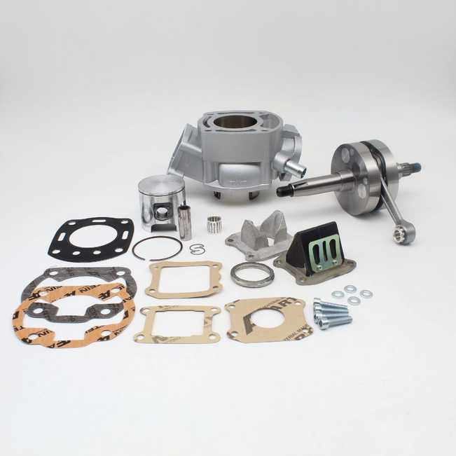 [K.26.105.G] Kit with crankshaft for Honda NSR/1 75 cc.Esc.W to 80 cc.Long Stroke 44 Ø 48 mm.
