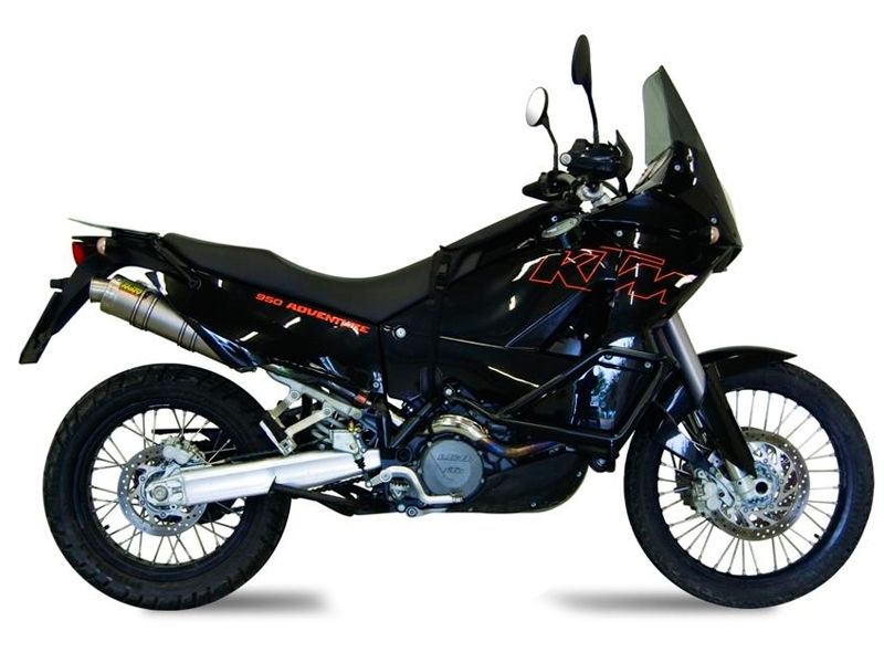 [KT.004.L6] TUBO DE ESCAPE MIVV 2 BOLT-ON GP TITAN KTM LC8 950 ADVENTURE 2003-05 / 990 ADVENTURE 2006-14