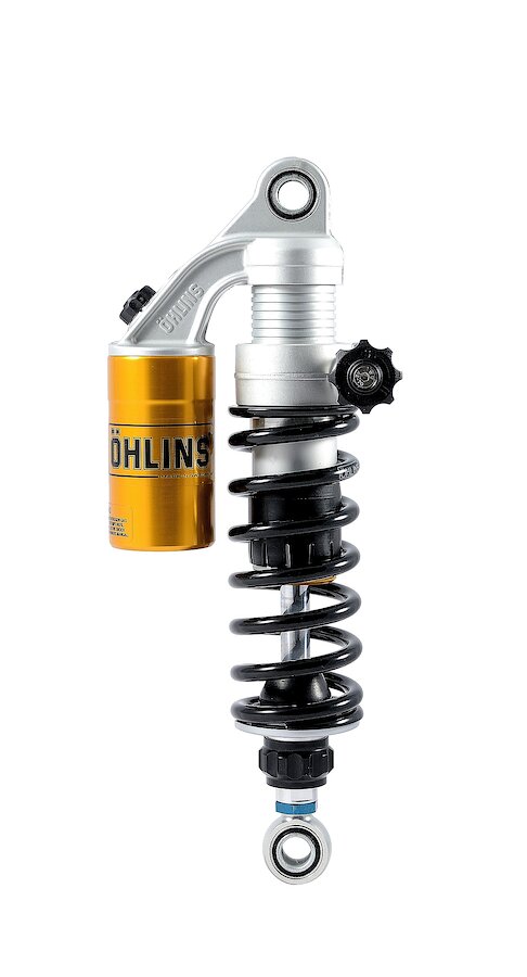 [HD 215] Pair of Öhlins shock absorbers STX 36 (340 mm, black springs) Harley Davidson Dyna Super Glyde/FXD HD 215