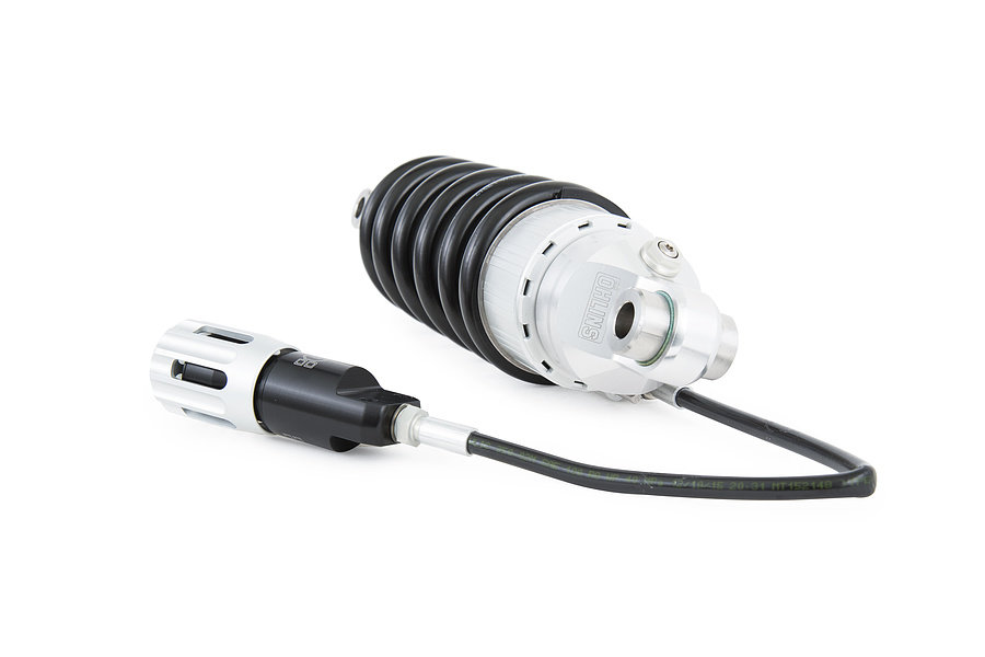 [HD 504] Shock absorber Öhlins STX 46 Custom &amp; Heritage (318mm +12mm, black spring) Harley Davidson HD 504