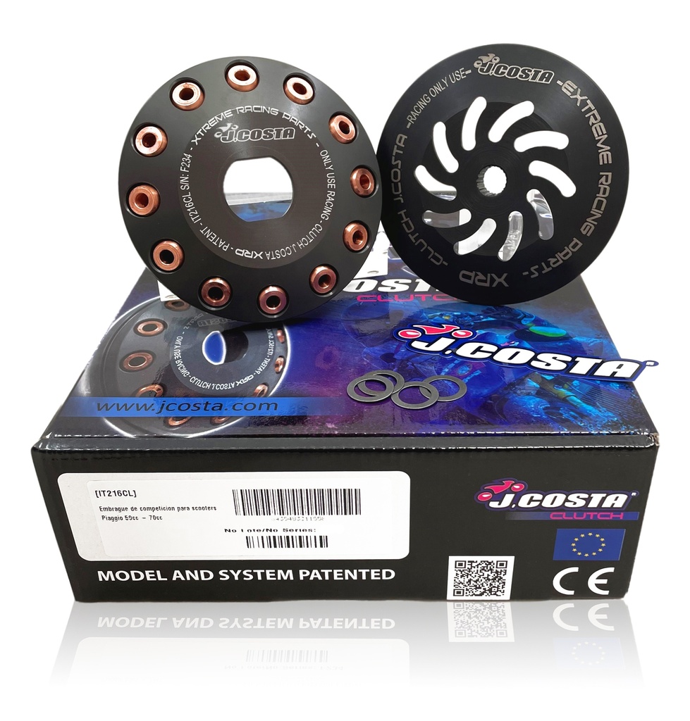 [IT216CL] Racing clutch for Piaggio 50cc - 70cc