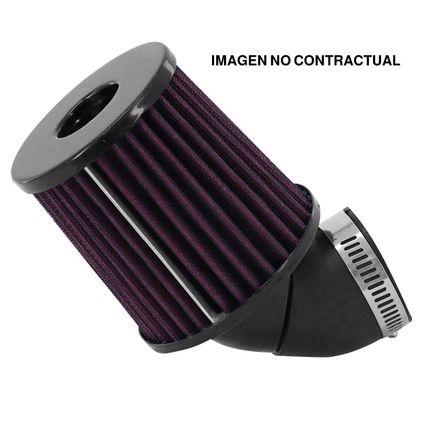 [FIL-01] Filtro Carburador Ø28 curvo (curved)