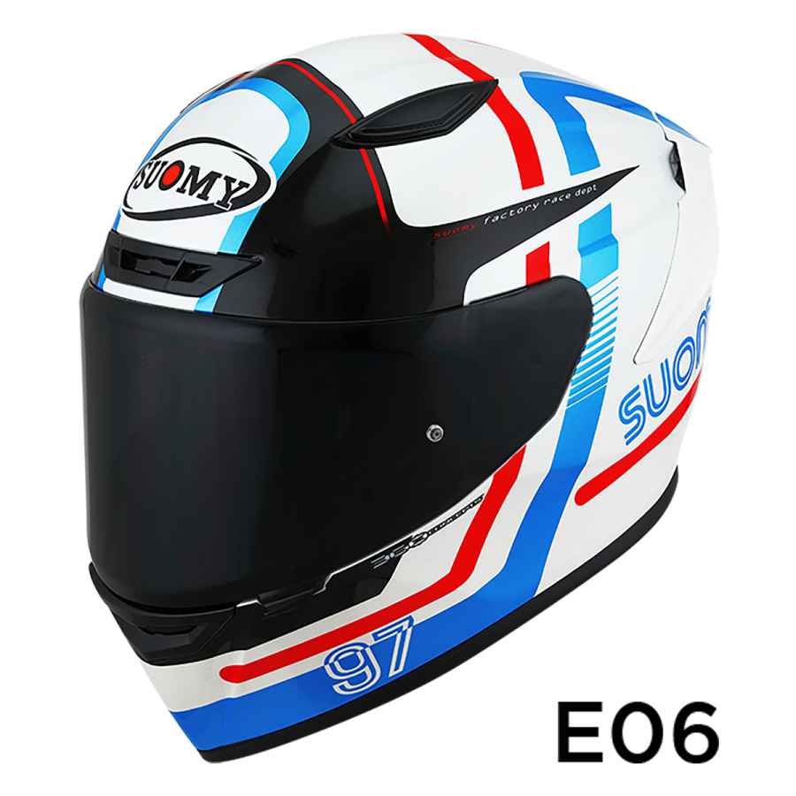 [K6TT100] CASCO INTEGRAL SUOMY TRACK-1 NINETY SEVEN E06